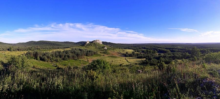 Panorama z Lipówek.