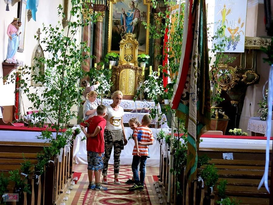 Żelazno - wnętrze kościoła św. Marcina z XIVw.