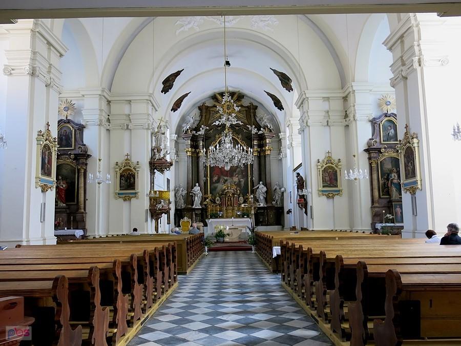 Javornik - wnętrze kościoła
