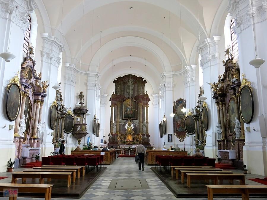 Bila Voda - w kościele Nawiedzenia NMP, tu gdzie nie można fotografować