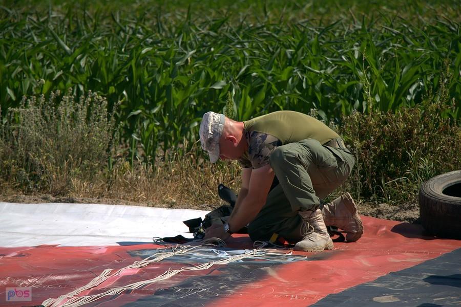 kolega Darek szykuje się do kolejnego skoku