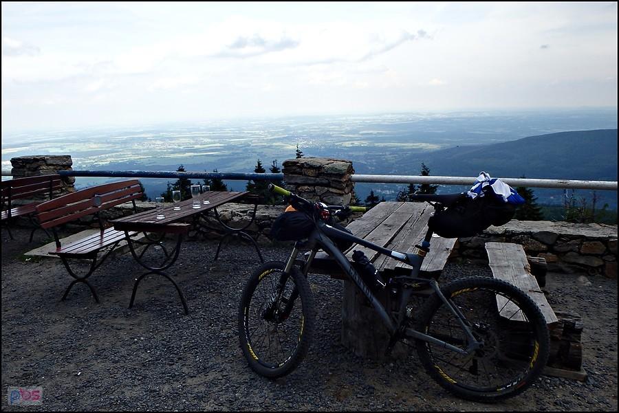 Jedna z piękniejszych panoram w Izerach