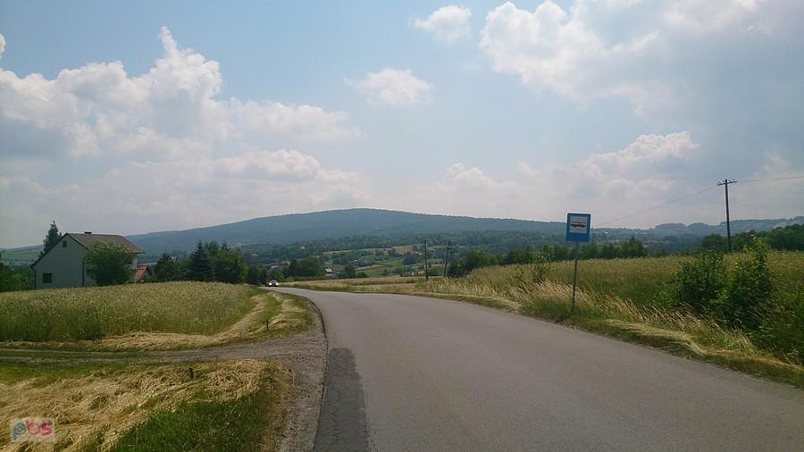 Na podjeździe do Stryszowa