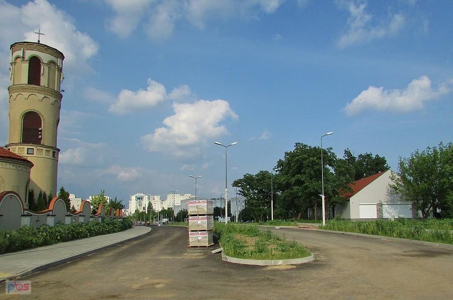 Autostrada przy Belgradzkiej i Stryjeńskich