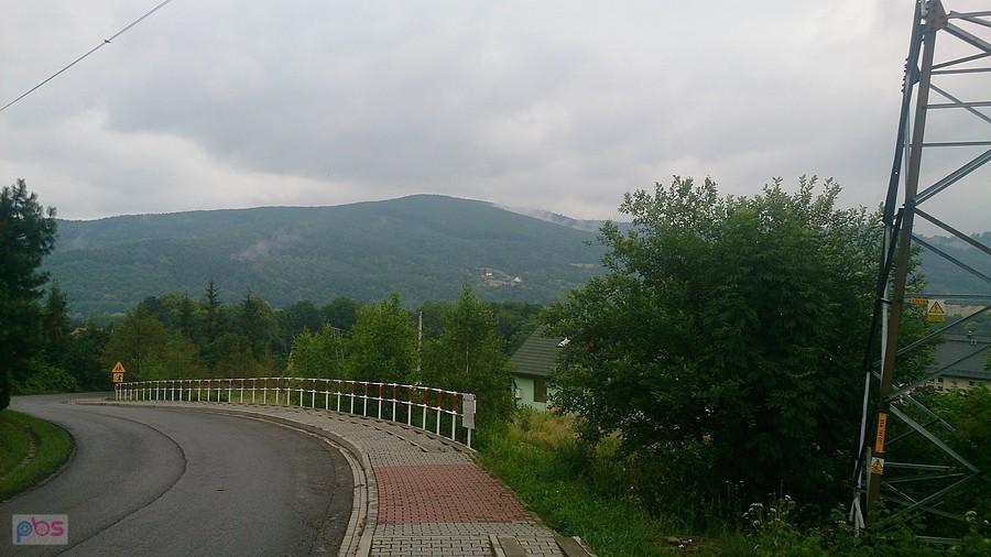 Ostry zjazd z Kozinca