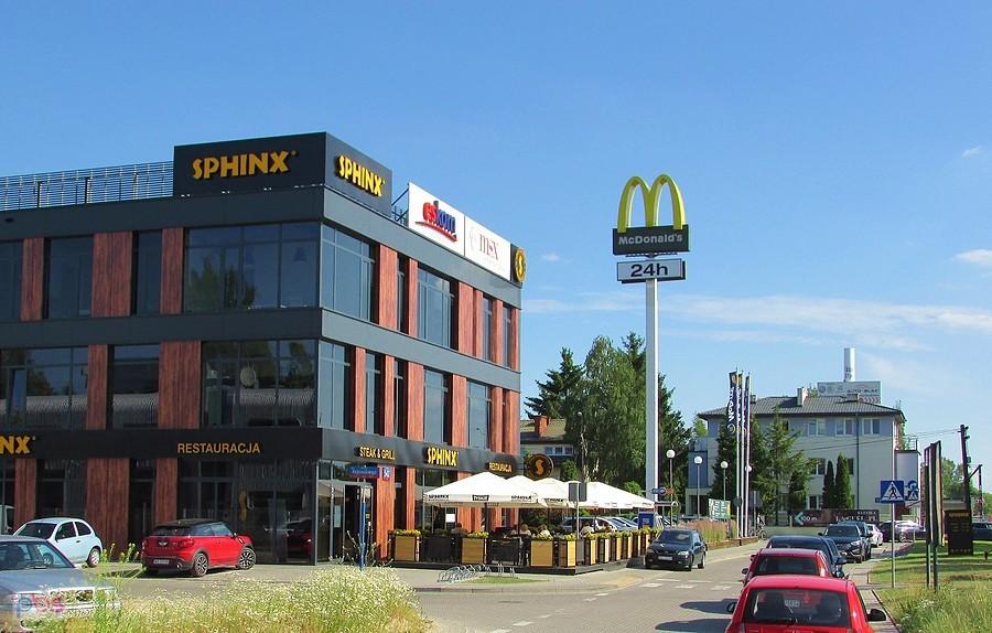 McDonald's i Sphinx na Puławskiej