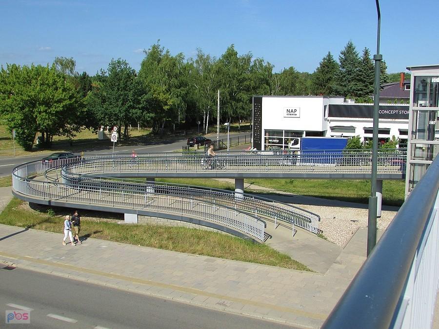 Kładka rowerowa na Puławskiej