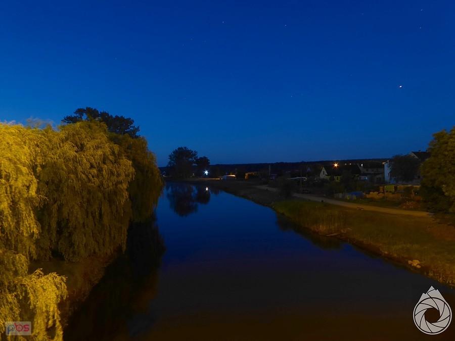 gdzieś nocą nd rzeką...pewnie w okolicy Strzelców Krajeńskich