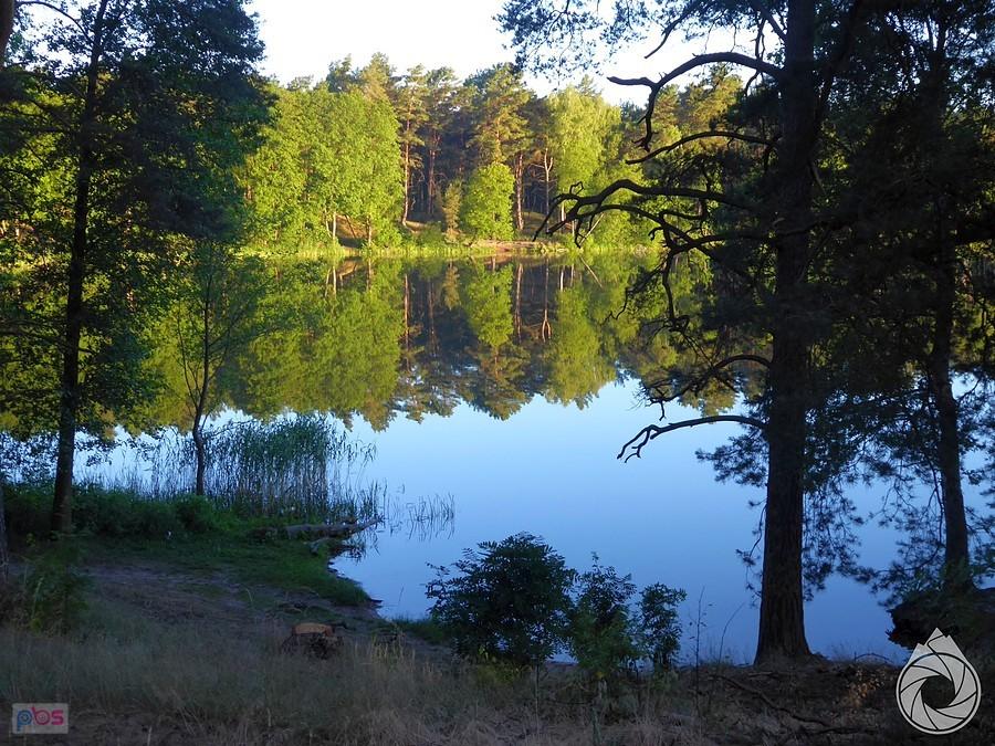 Jezioro Stobno na górce przed Piłą