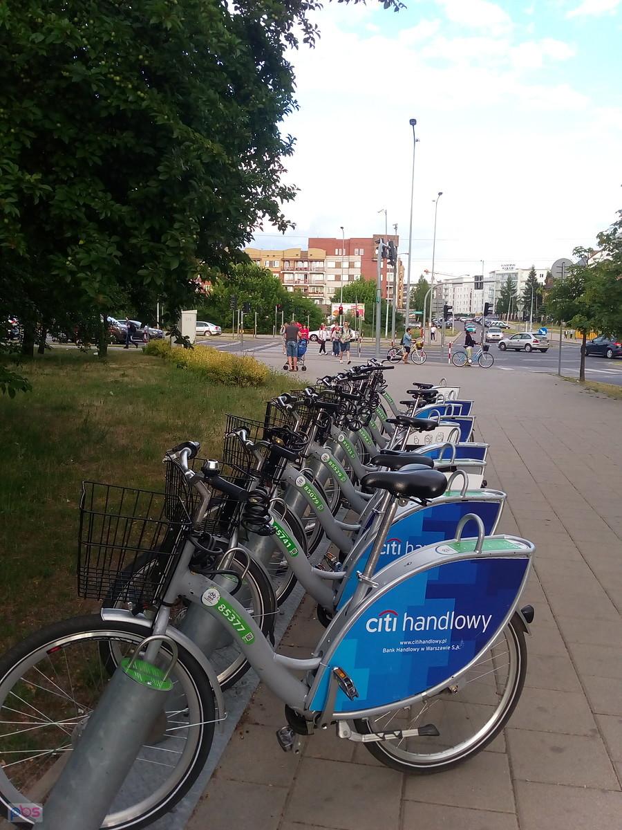 A to już stacja na osiedlu, gdzie był cel mojej jazdy