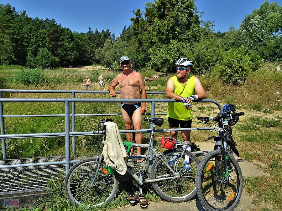 Wycieczka rowerowa - okolice Tczewa. Plażowanie.