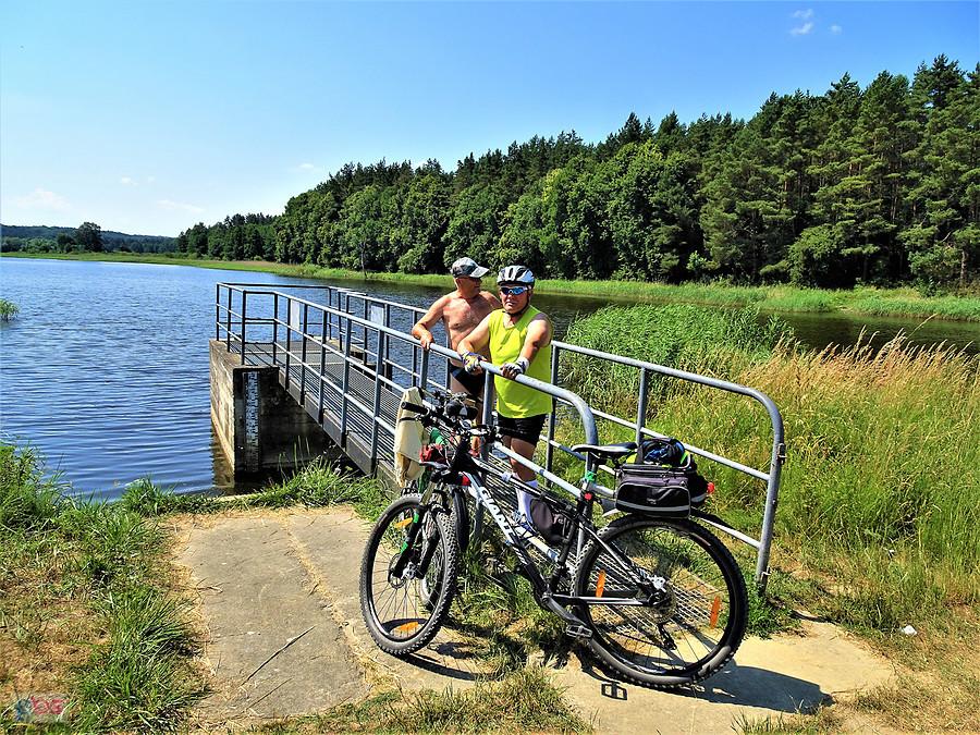 Wycieczka rowerowa - okolice Tczewa. Plażowanie.