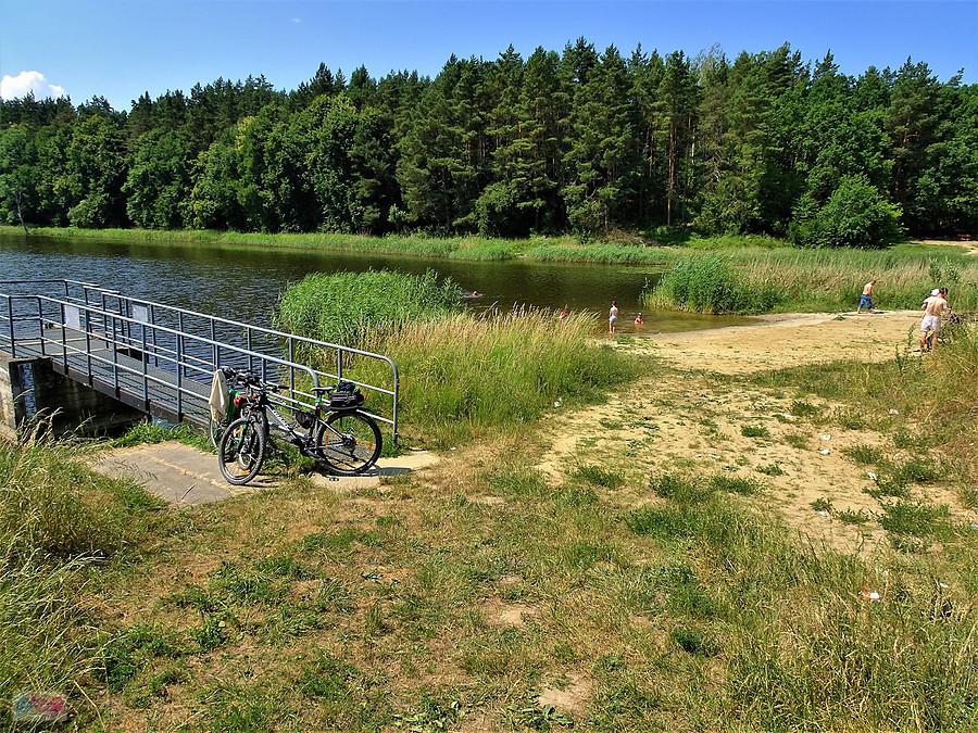 Wycieczka rowerowa - okolice Tczewa. Plażowanie.
