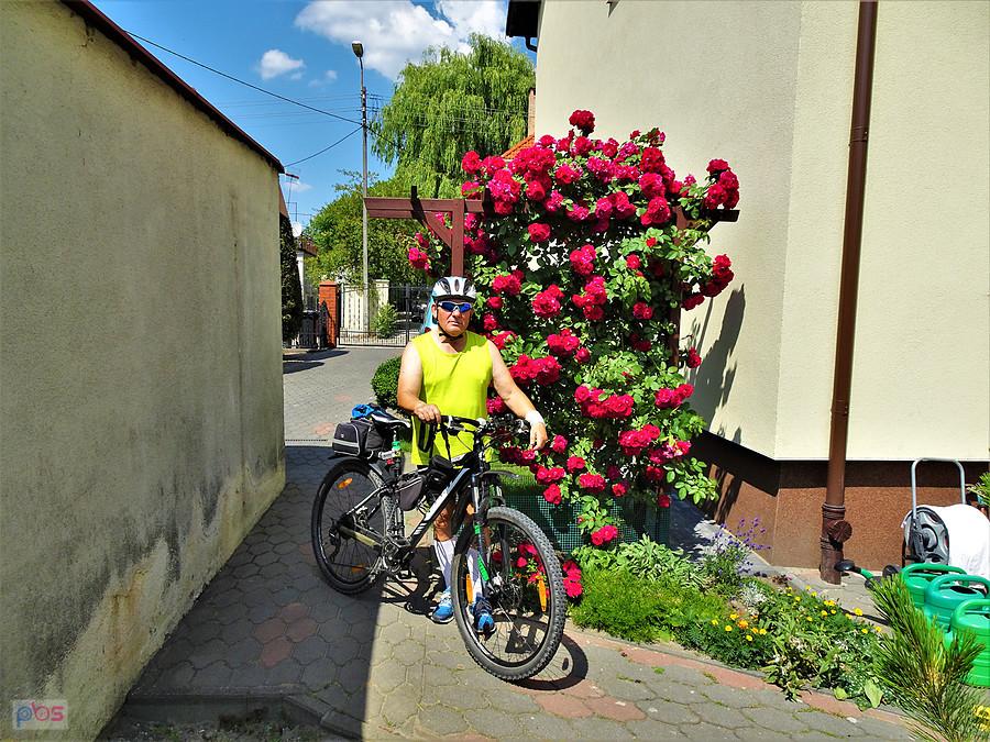 Wycieczka rowerowa - okolice Tczewa. Odwiedziny u kolegi.