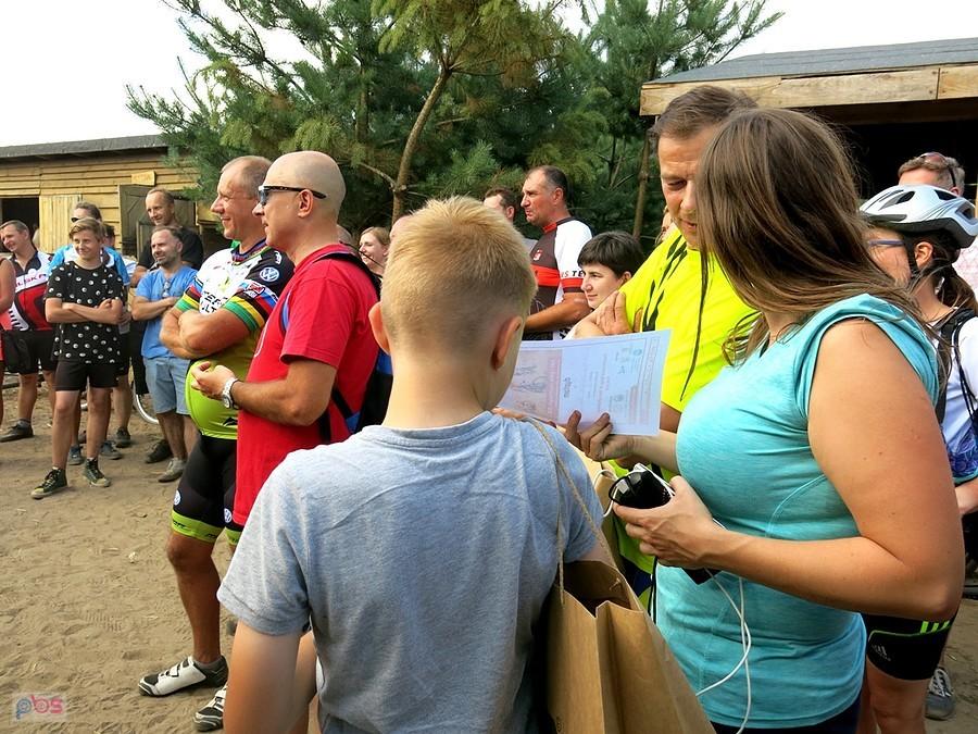 Już po zawodach. Wręczanie nagród i dyplomów