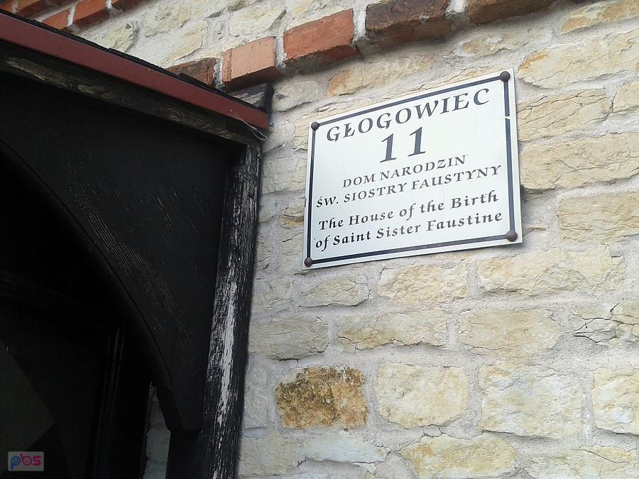 Głogowiec, tabliczka