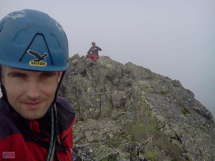 Na szczycie Ostrego 2360 m.