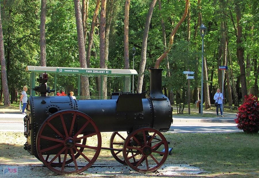 Parowa lokomobila Ransomes Sims & Jefferies