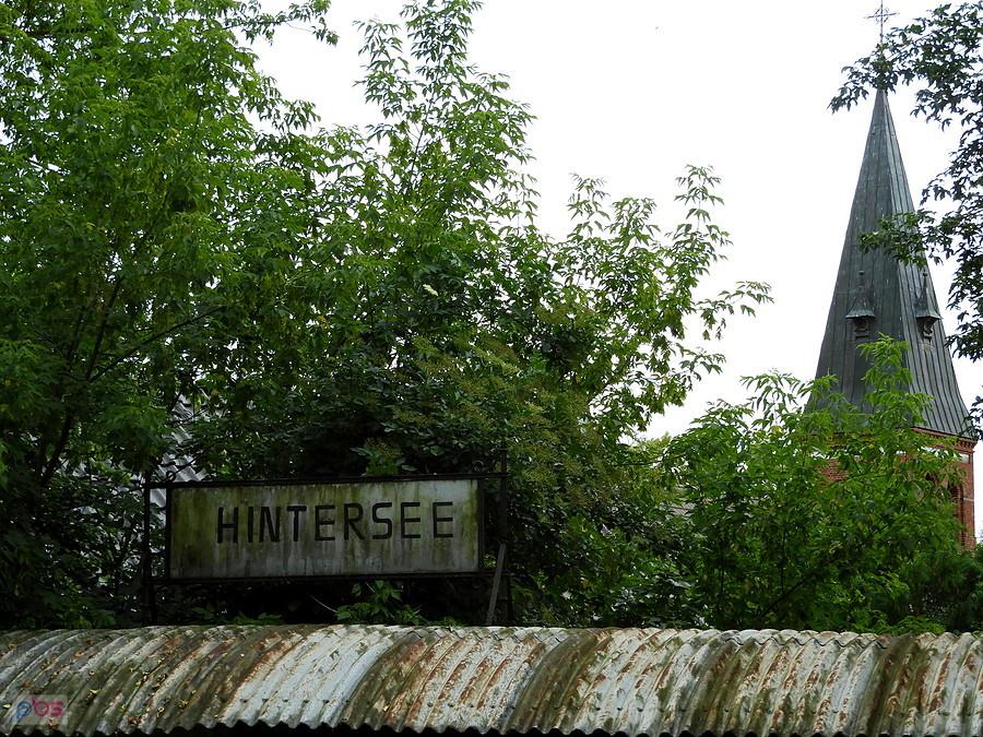 Hintersee - kiedyś tu był przystanek kolejki wąskotorowej.