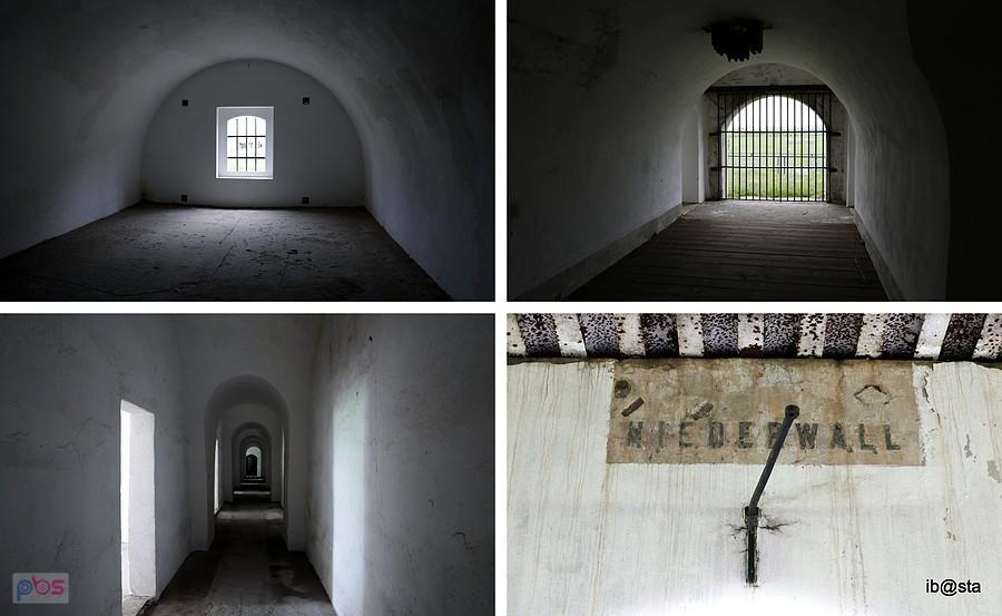 Fort XI Duńkowiczki - wewnątrz