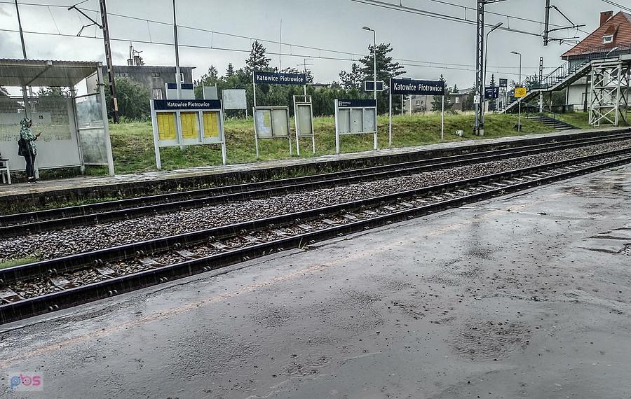 W Piotrowicach pada deszcz