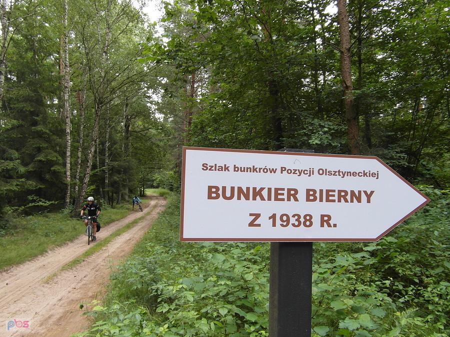 Bunkier nad jeziorem Szeląg