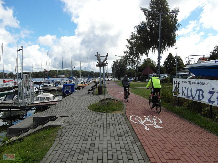Ścieżka nad jzeiorem- Ostróda