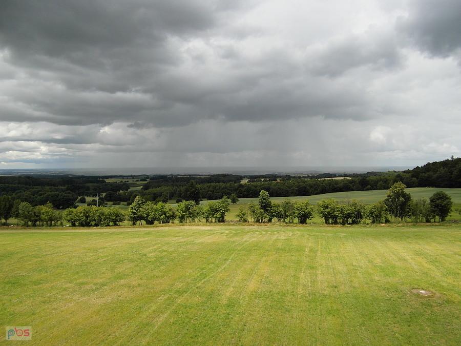 Widok z Góry Dylewskiej – 312 m n.p.m