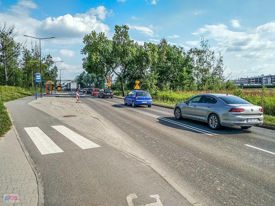 Spory korek na Bojkowskiej