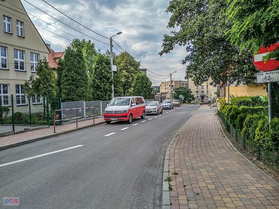 W końcu dopuszczony został ruch rowerów pod prąd...