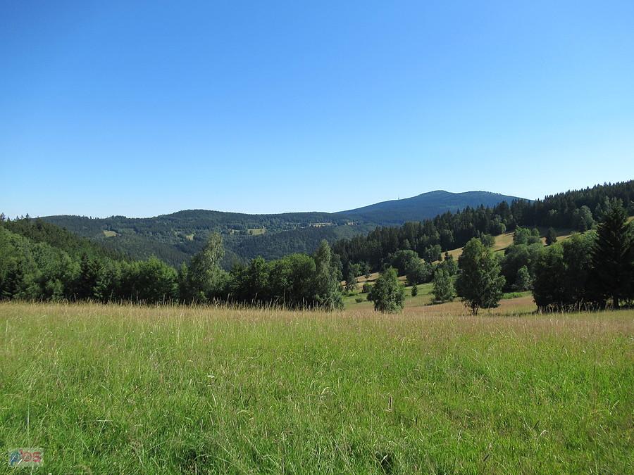 Widok na Czarną Gorę z Jaworka