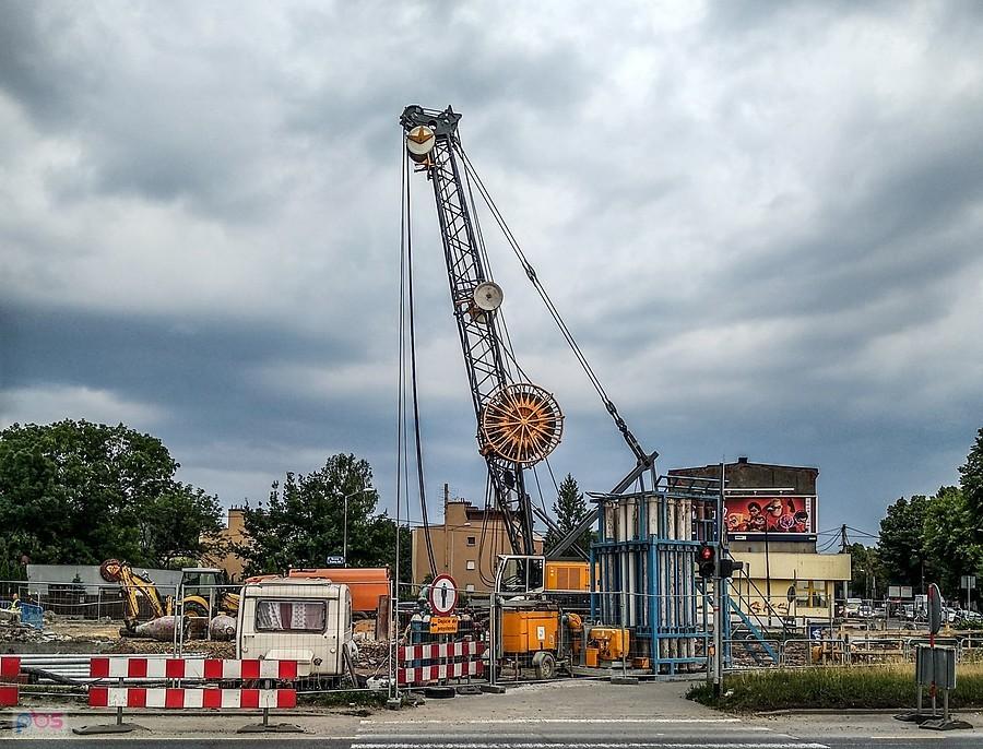Plac budowy w Piotrowicach