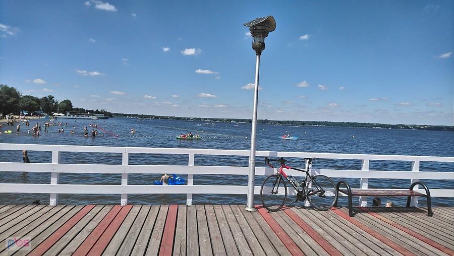Pomost i rower