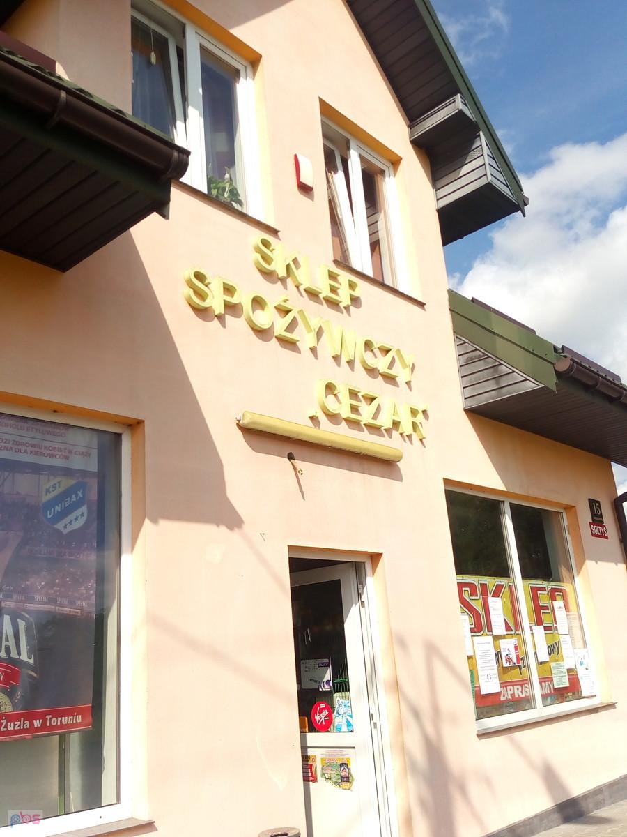 W tym sklepie kupiłam sobie picie