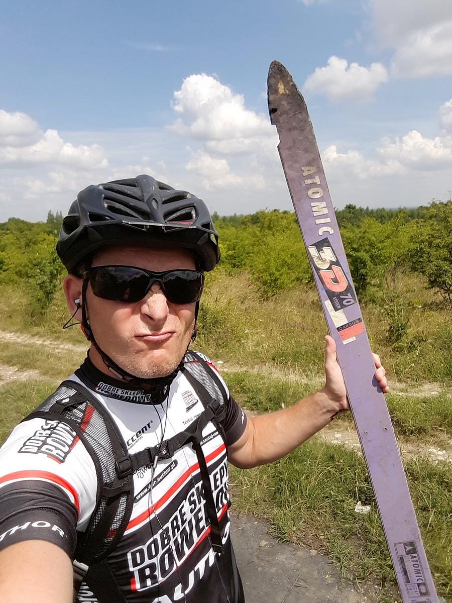 Dziś zamieniłem rower na narty ;)