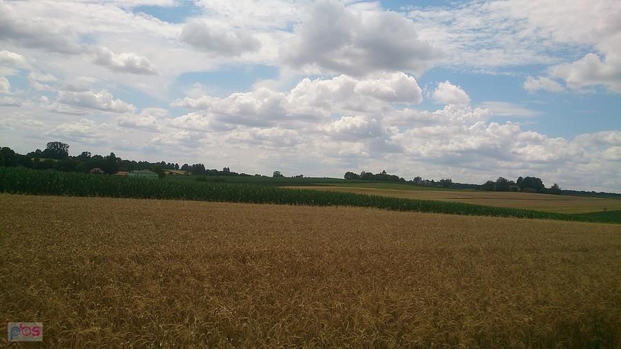 Piękne fotogeniczne niebo