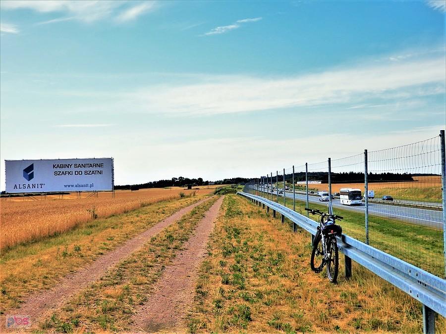 Poranek na rowerze - okolice Tczewa.