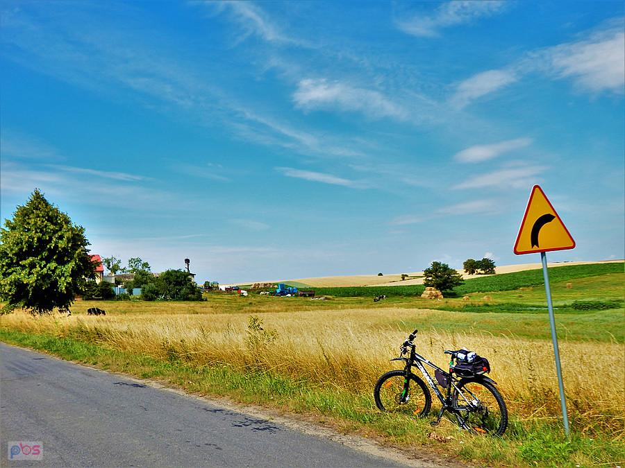 Poranek na rowerze - okolice Tczewa.