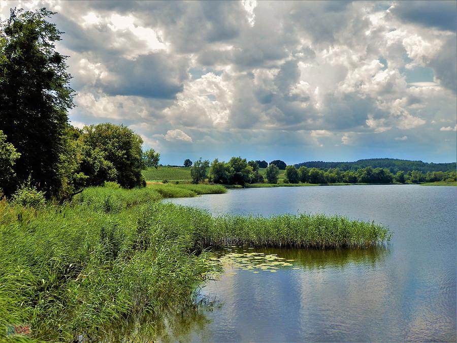 Poranek na rowerze - okolice Tczewa.