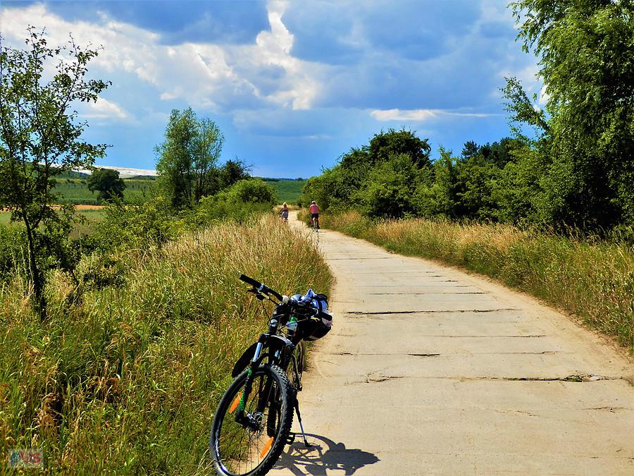 Poranek na rowerze - okolice Tczewa.