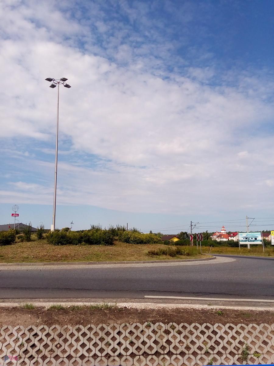 Rondo przy autostradzie