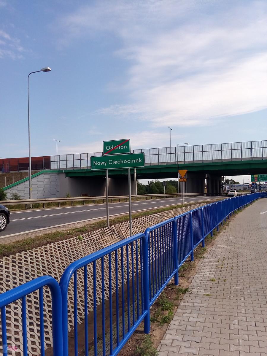 A1 w tym miejscu idzie górą