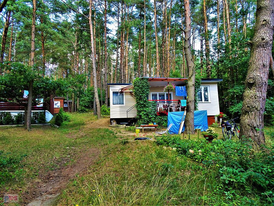 Wycieczka rowerowa nad Jezioro Borówno Wielkie. Jestem na miejscu. Odwiedziny...
