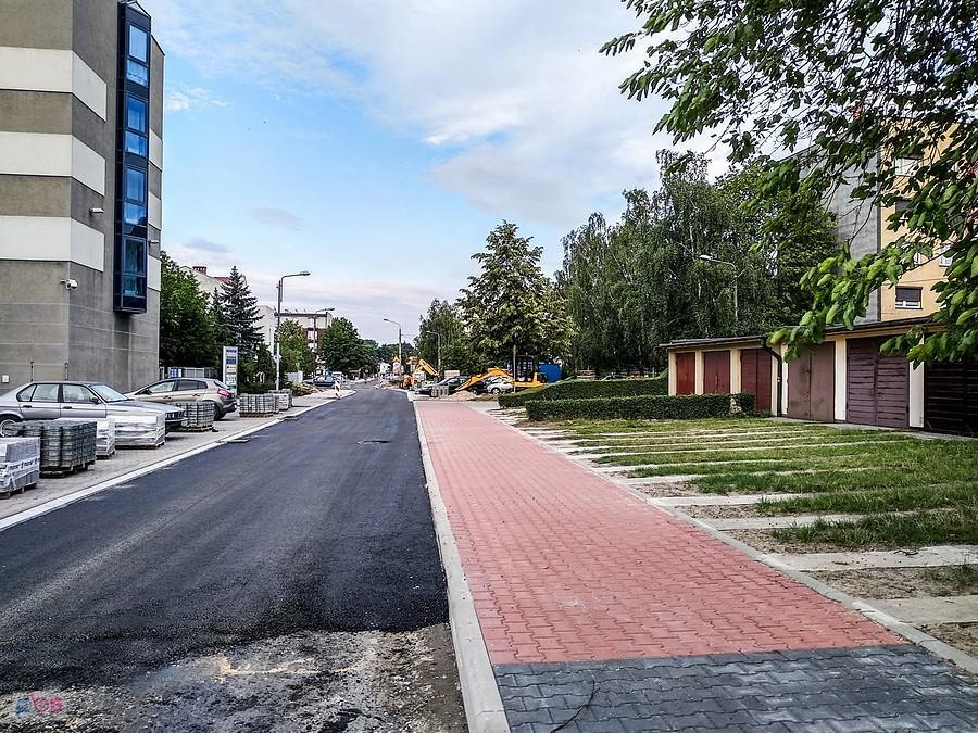 Nowy asfalcik naZbożowej