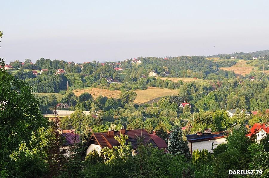 Bochnia - Widok z Wieży widokowej