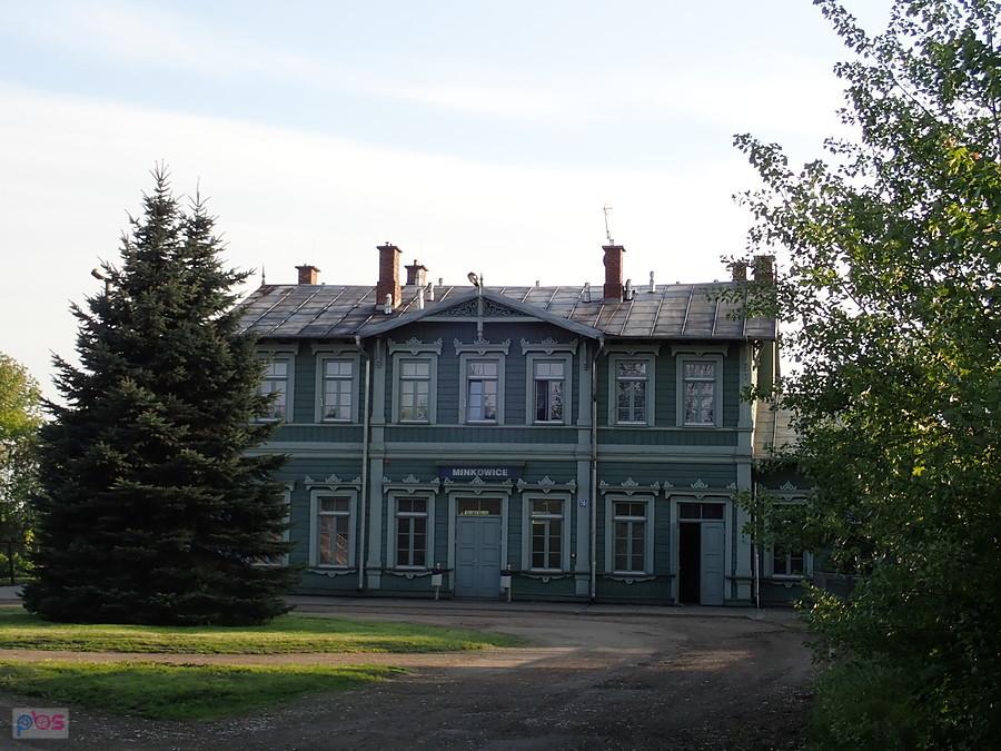 Minkowice. Stacja kolejowa