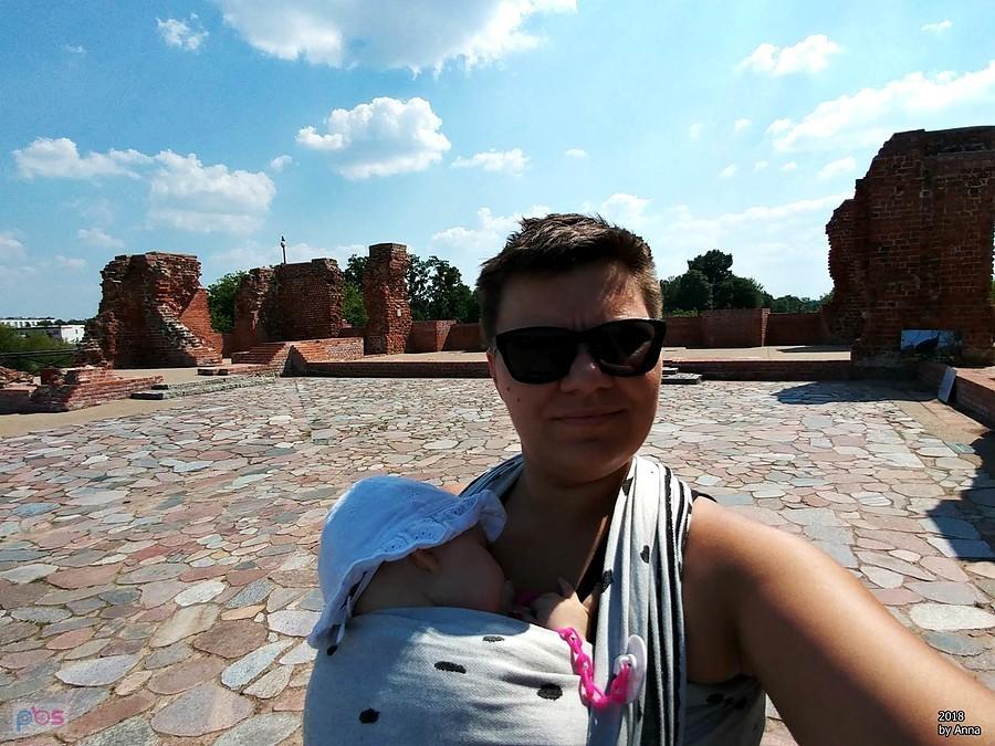 Ruiny Zamku Książąt Mazowieckich w Sochaczewie.