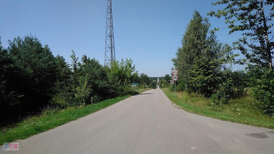 Z górki na pazurki do mostu na Wkrze w Goławicach