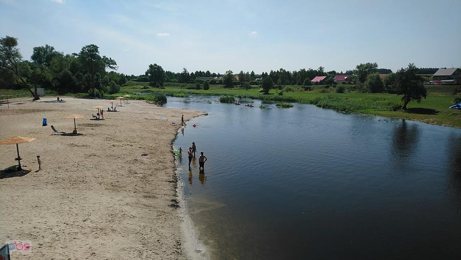 Plaża w Borkowie po refulacji