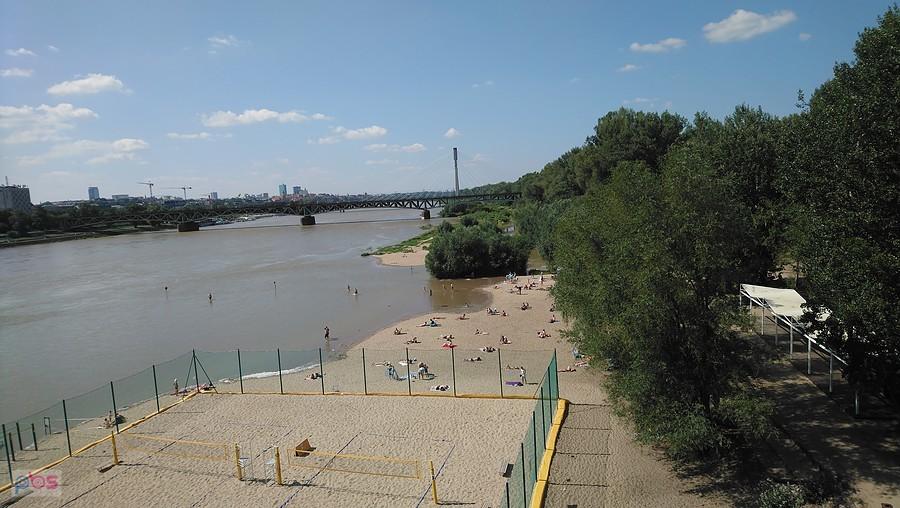 Plaża nad Wisłą